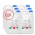 ANTiVIRU Hand- &amp; Fl&auml;chendesinfektionsmittel - keine Stinkeware - 6x 5 Liter Kanister