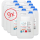 ANTiVIRU Hand- &amp; Fl&auml;chendesinfektionsmittel - keine Stinkeware - 9x 5 Liter Kanister